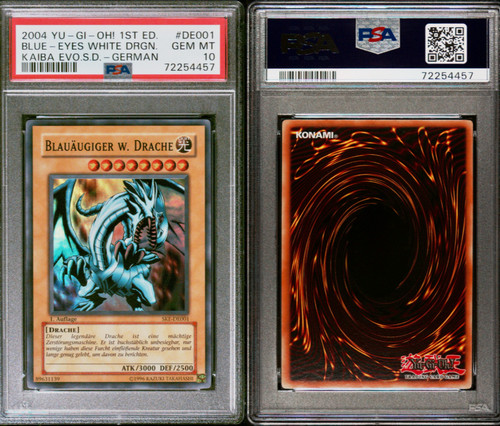 Yugioh blauäugiger drache - yugioh!, w.