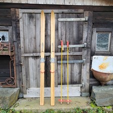 Original alte Holzski Ski L