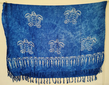 PAREO Tuch Sarong -BLAU -