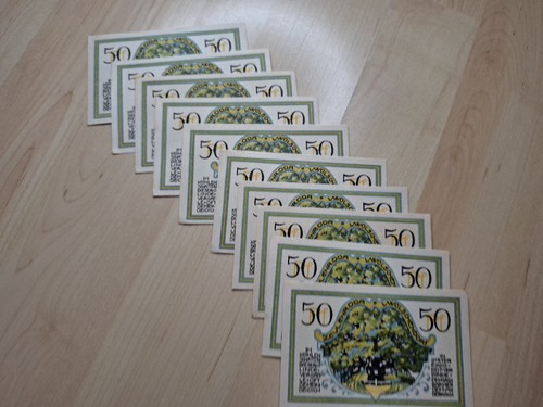Notgeld zeulenroda - notgeld,
