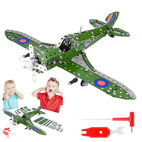 Metall flugzeug modellbausatz - flugzeug,