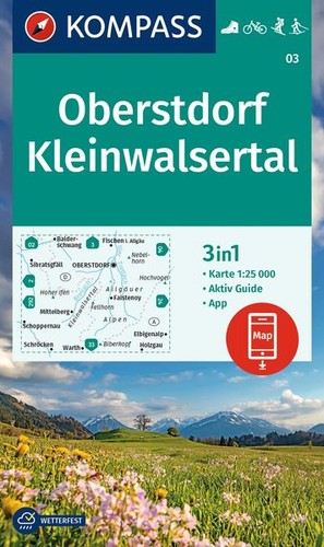 Kompass wanderkarte - kompass,