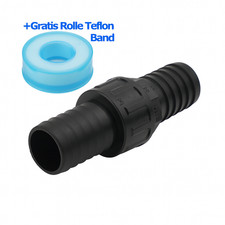Schlauchadapter Tülle - Tülle Doppelschlauchtülle Schlauchverbinder Kunststoff