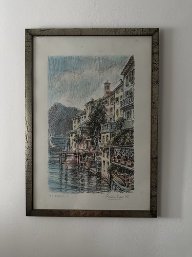 Gandria lugano ticino artist - gandria,