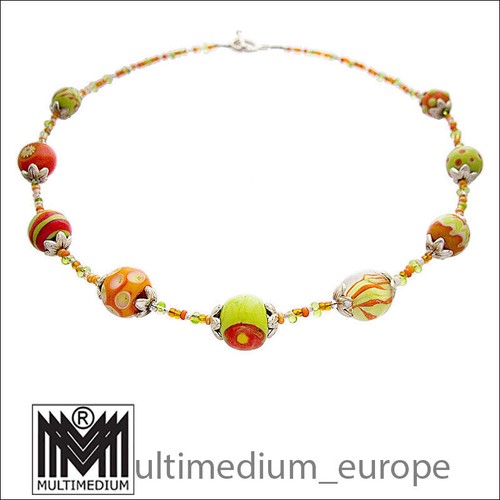 Murano glas halskette - murano,