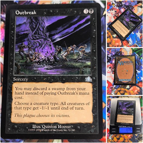Mtg outbreak nm - mtg, 🇬🇧