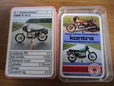 altes Quartett "Japanische Feuerstühle kontra Deutsche Motorräd." von ASS (1974)