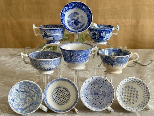Antike staffordshire blau - staffordshire, &