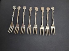 alte versilberte Kuchengabeln