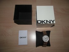DKNY Armbanduhr DKNY rosegold Top mit Box Watch Uhr Damen Uhr