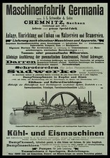 Riesige Werbung 1903