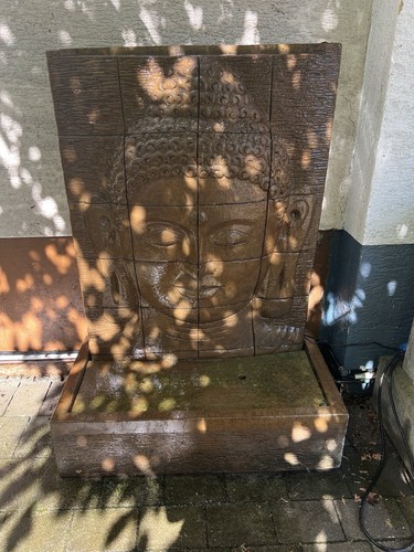 Steinbrunnen buddhakopf - steinbrunnen,