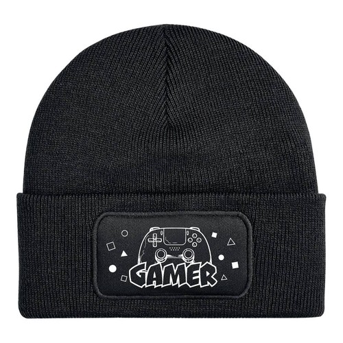 Beanie mütze mit gamer - mit,