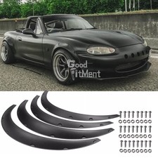 4X Matt Schwarz Radlauf