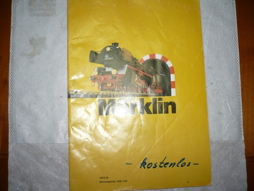 Märklin katalog 1973 gut - katalog,