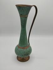 schöne Messing Vase Kelch