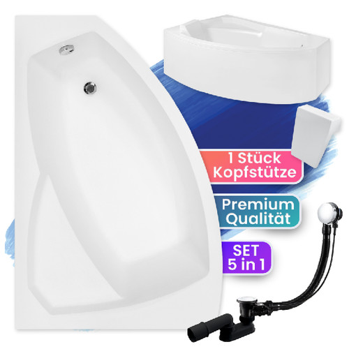 Eckbadewanne kopfstütze - eckbadewanne,
