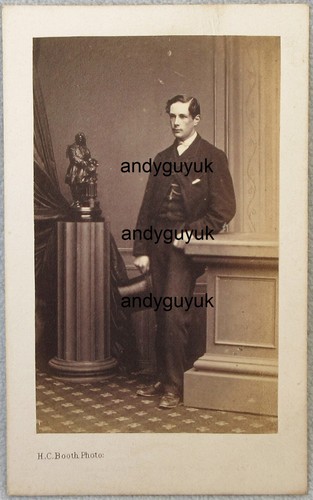 Cdv junger mann zylinderhut - cdv,