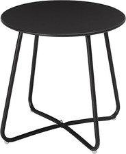 Rund Balkontisch Gartentisch Beistelltisch Kaffeetisch Sofatisch φ48x45cm 0048