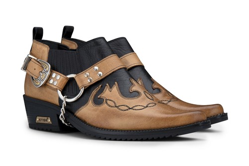 Herren leder cowboy - herren,