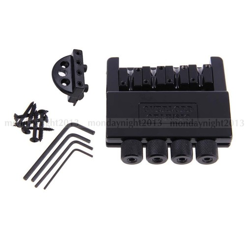 Black string guitar bridge - 4,