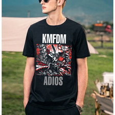 Kmfdm adios shirt - kmfdm, t-shirt