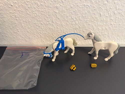 Playmobil pferd weiß stück - pferd,