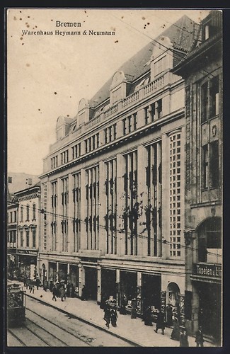 Bremen warenhaus heymann - warenhaus, &