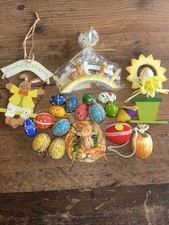 Konvolut Osterdeko Ostereier