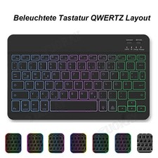 QWERTZ Beleuchtete Tastatur