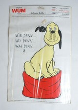 Vintage XXL WUM Aufkleber -
