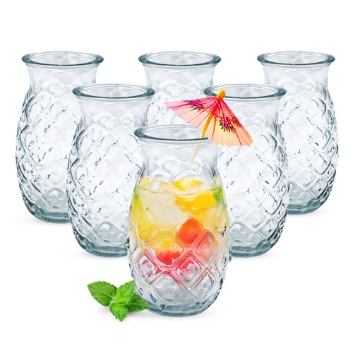 Cocktail glas 400ml mit ananas - 400ml,