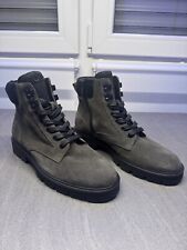 Joop! Velluto Stampa Hektor Boot hc7, Neu 42 Leder Schuhe Stiefel