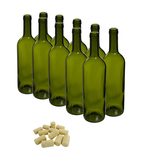 10stk weinflasche 750ml - 10stk,