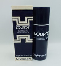 ** VINTAGE ** YSL YVES SAINT LAURENT KOUROS - Shaving Foam Rasierschaum 150 ml