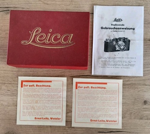 Leitz leica schachtel für - leica,