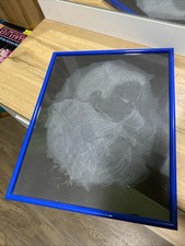 Glas-Wandbild Abstrakte Kunst