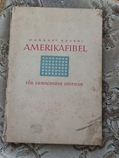 Altes Buch:  Amerika Fibel für Erwachsene Deutsche, 1946