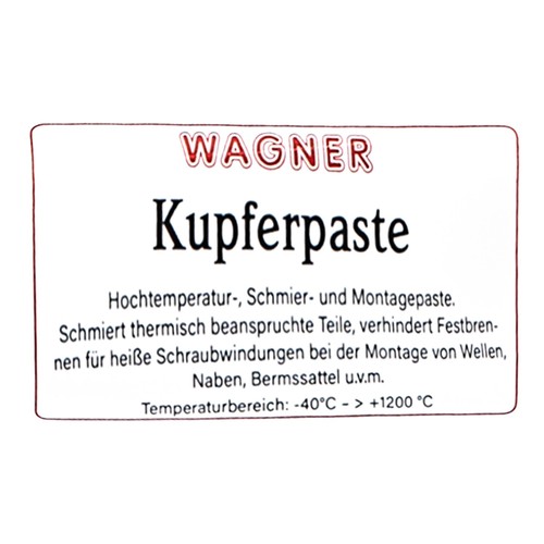 Wagner spezialschmierstoffe - wagner,