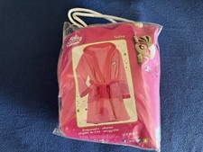 Diddl Bademantel mit Kapuze 100% Baumwolle Pink 122/128