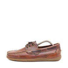 Wolverine Damen W86003 Bootsschuh Braun Leder Bootsschuhe Mokassins EU 40