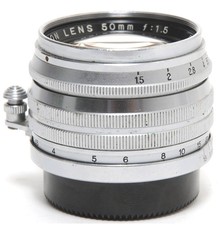 Canon lens 1,5/50mm Leica