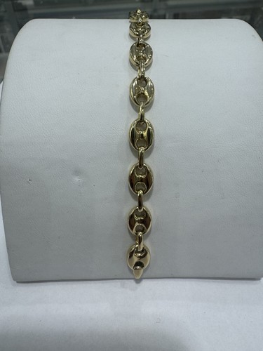 585 gold armband bohnenarmband - 585,