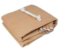 Sonnensegel Sonnenschutz HDPE Windschutz UV Schutz Balkon  für Garten Sand 5x7 m