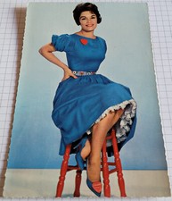 AK Musik-Star CONNIE FRANCIS - Portrait - Alte Foto-StarPostKarte #152