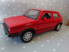 VW Golf 1 GTI rot Modelauto