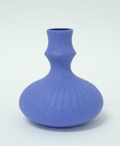 Blaue vintage vase keramik - blaue,