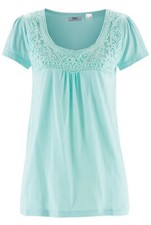 Damen shirt mint - damen, grün
