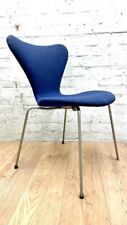 Fritz Hansen Arne Jacobsen Stahlrohr Stuhl Chrom Vintage orig. 70er 80er Jahre
