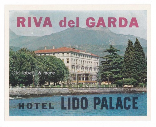 X0821 hotel lido palace - hotel, riva